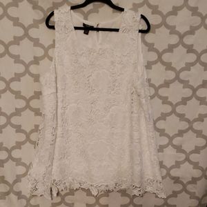 Alfani Eyelet Blouse.  3X